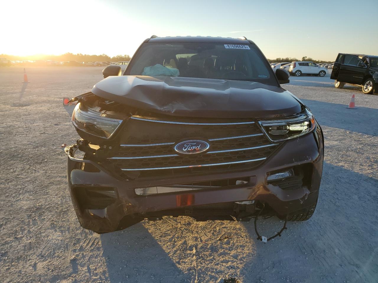 2022 FORD EXPLORER XLT VIN:1FMSK8DH2NGB23455