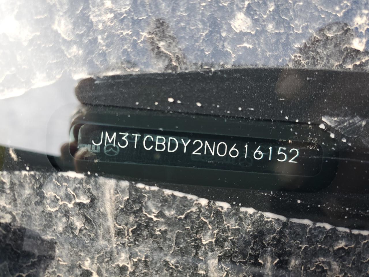 2022 MAZDA CX-9 GRAND TOURING VIN:JM3TCBDY2N0616152