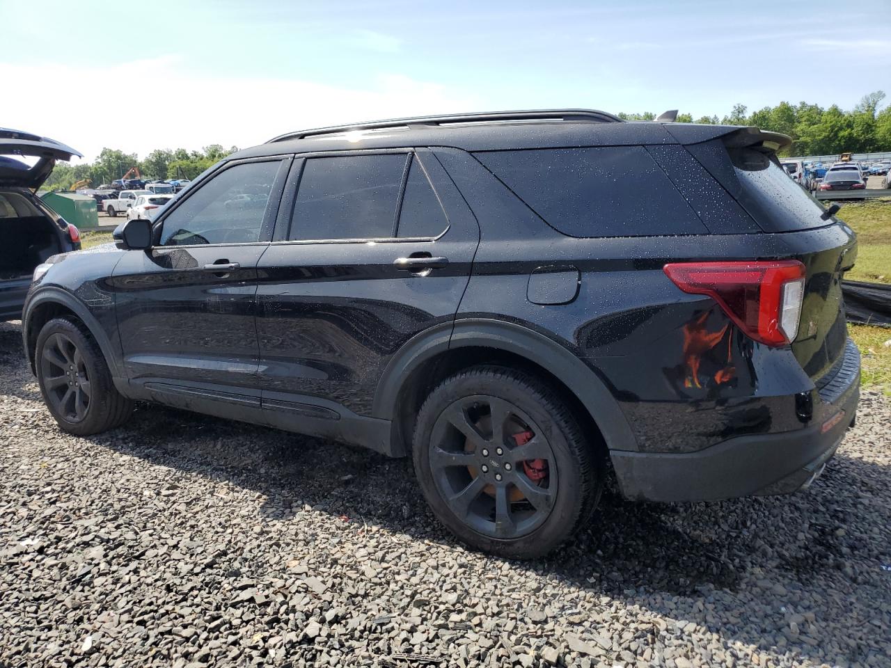 2022 FORD EXPLORER ST VIN:1FM5K8GC4NGC47837