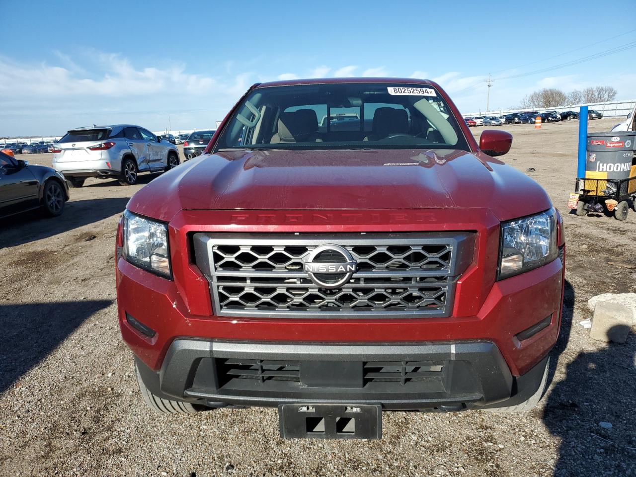 2022 NISSAN FRONTIER S VIN:1N6ED1EKXNN603555