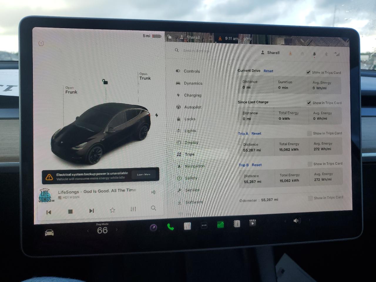 2022 TESLA MODEL Y  VIN:7SAYGDEE5NF337933