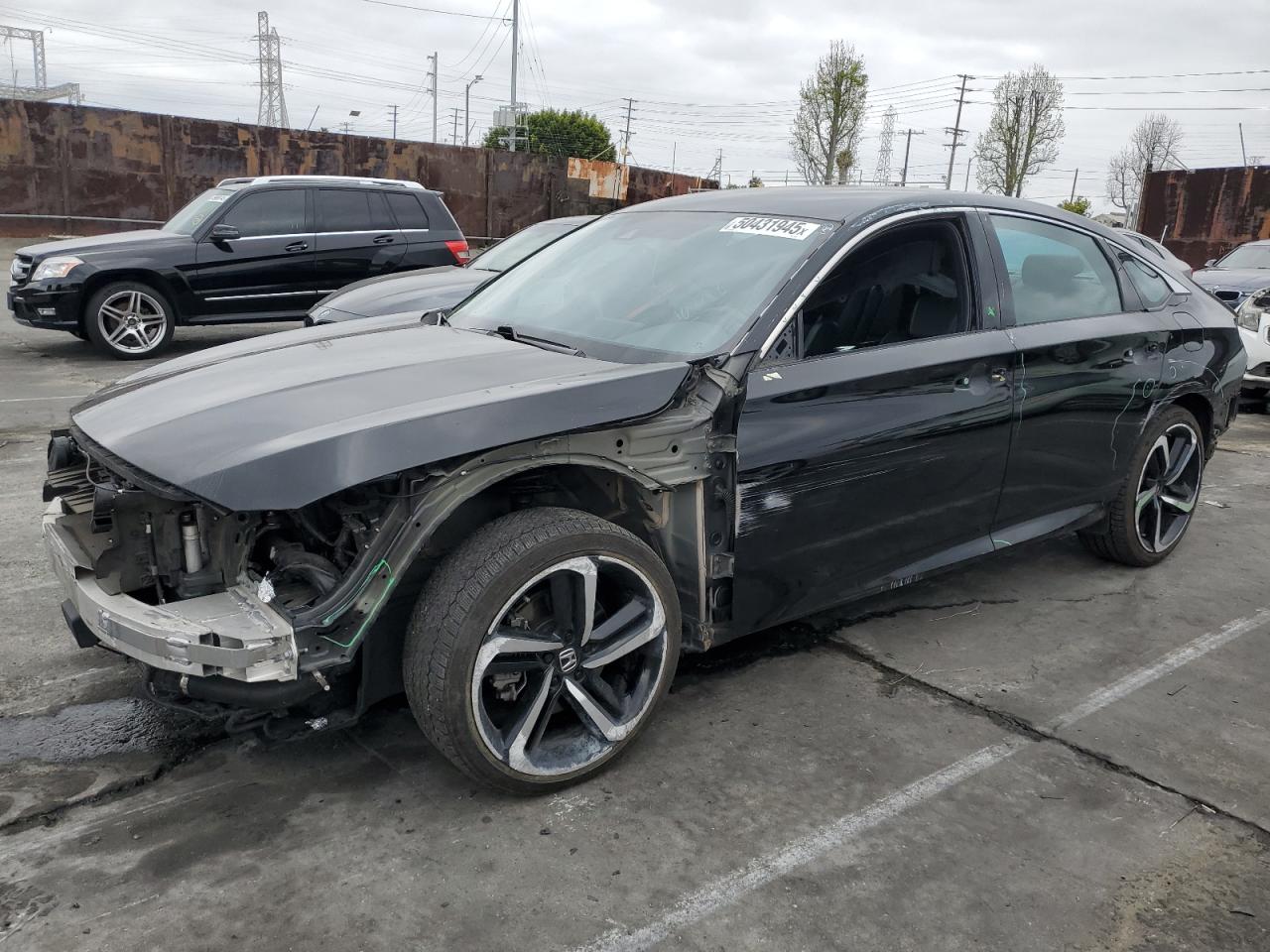 2022 HONDA ACCORD SPORT VIN:1HGCV1F31NA032321