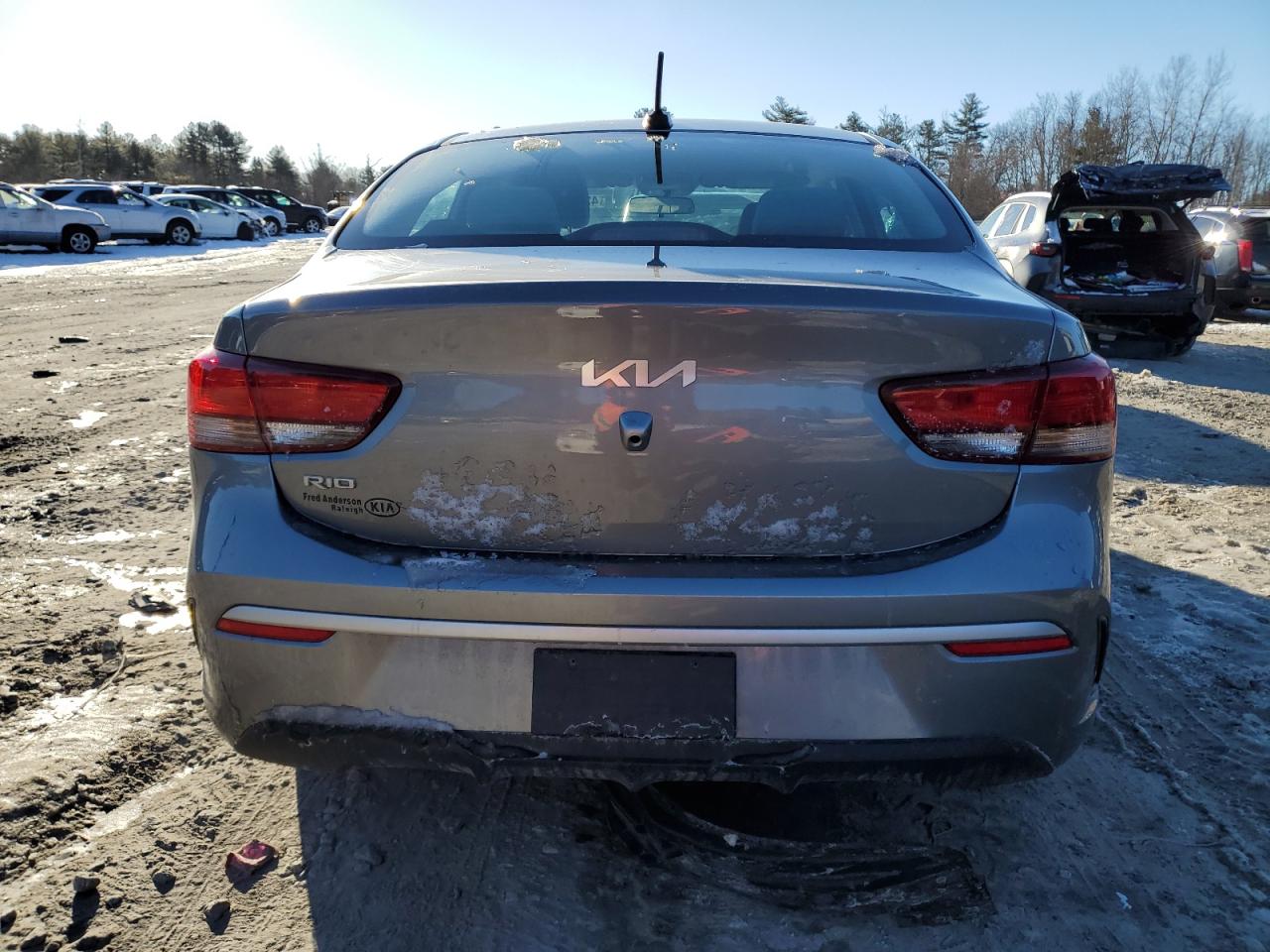 2022 KIA RIO LX VIN:3KPA24AD3NE431177