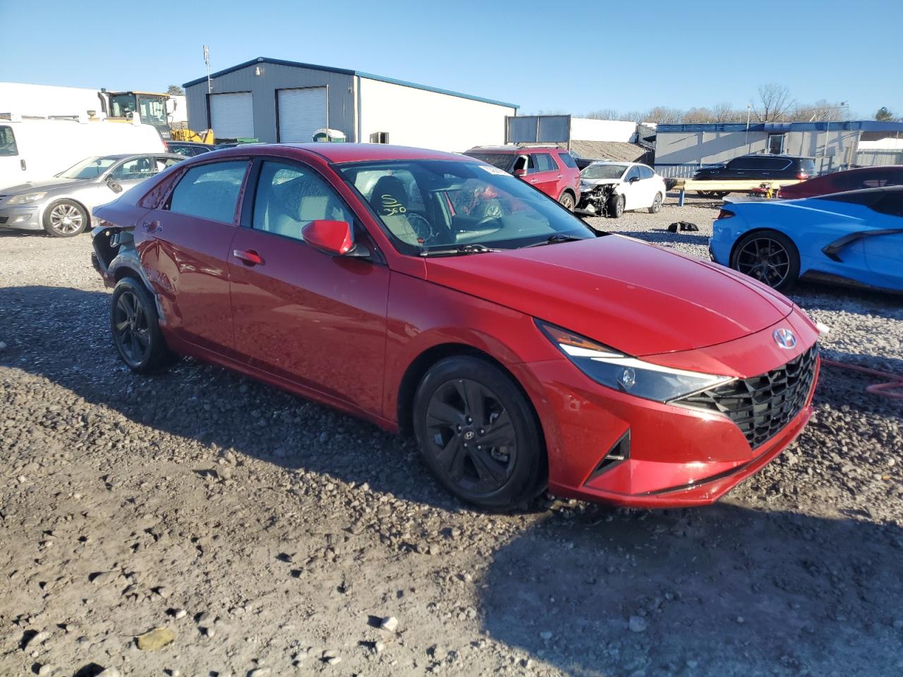 2023 HYUNDAI ELANTRA SEL VIN:KMHLM4AGXPU371203