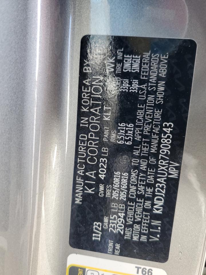 2024 KIA SOUL LX VIN:KNDJ23AUXR7908543