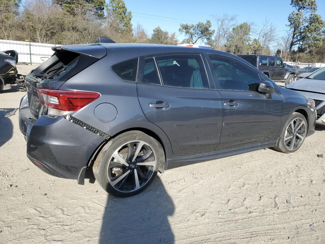 2023 SUBARU IMPREZA SPORT VIN:4S3GTAL67P3721808