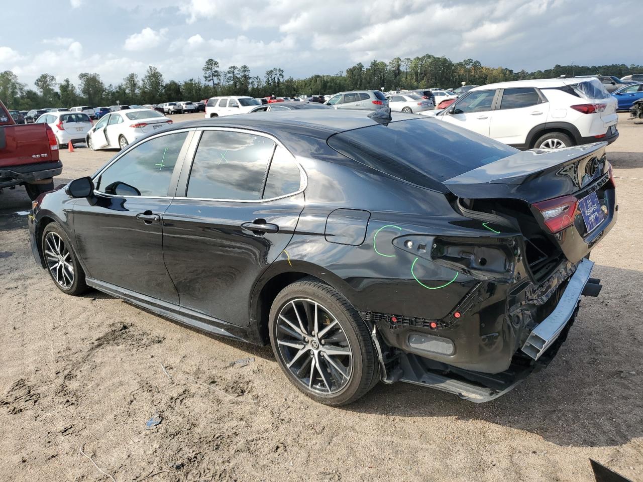 2024 TOYOTA CAMRY SE NIGHT SHADE VIN:4T1G11AK5RU262938