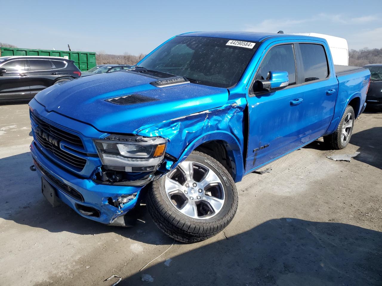 2022 RAM 1500 LARAMIE VIN:1C6SRFJTXNN193155