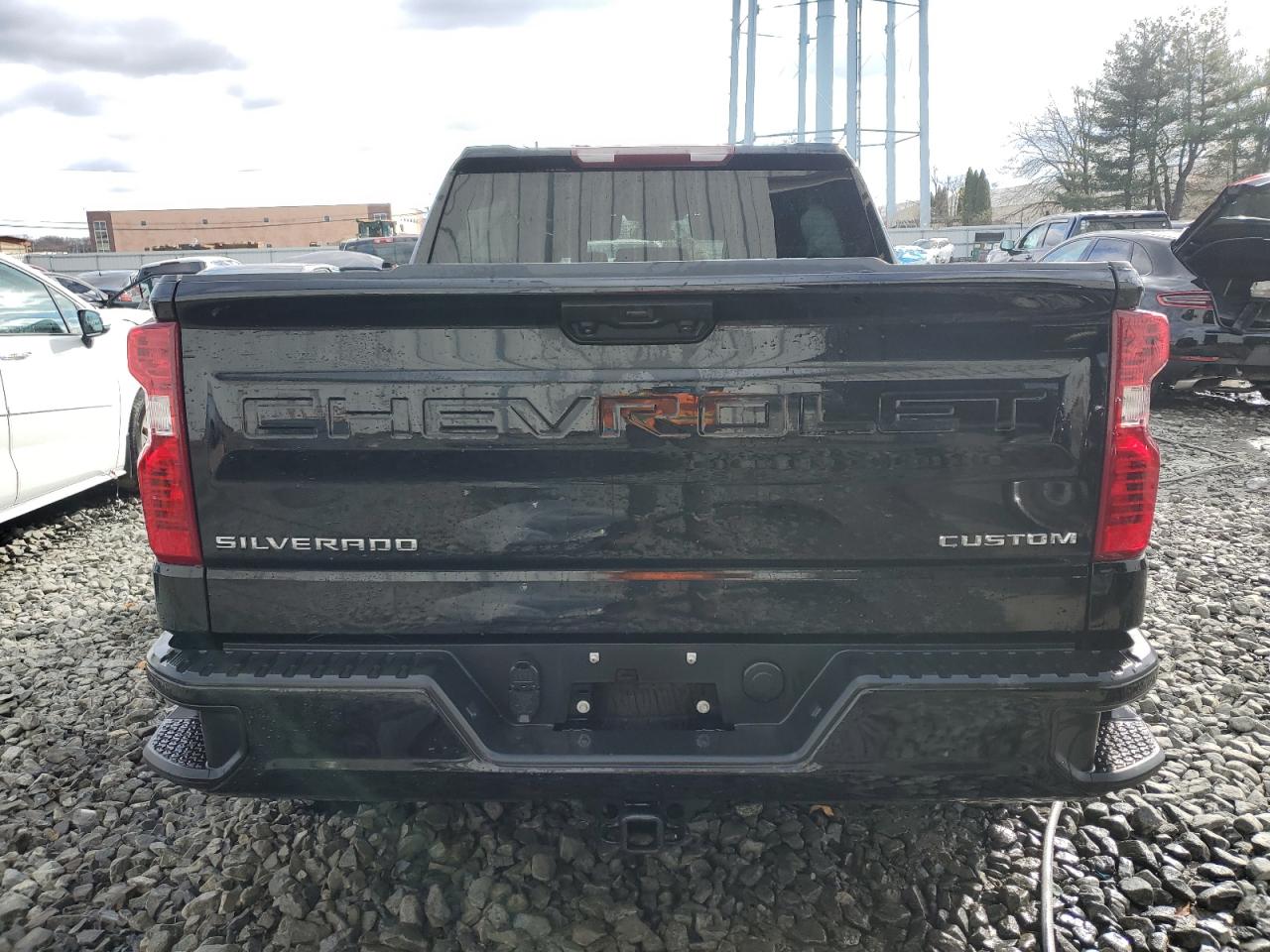 2022 CHEVROLET SILVERADO K1500 CUSTOM VIN:1GCPDBEK7NZ610277