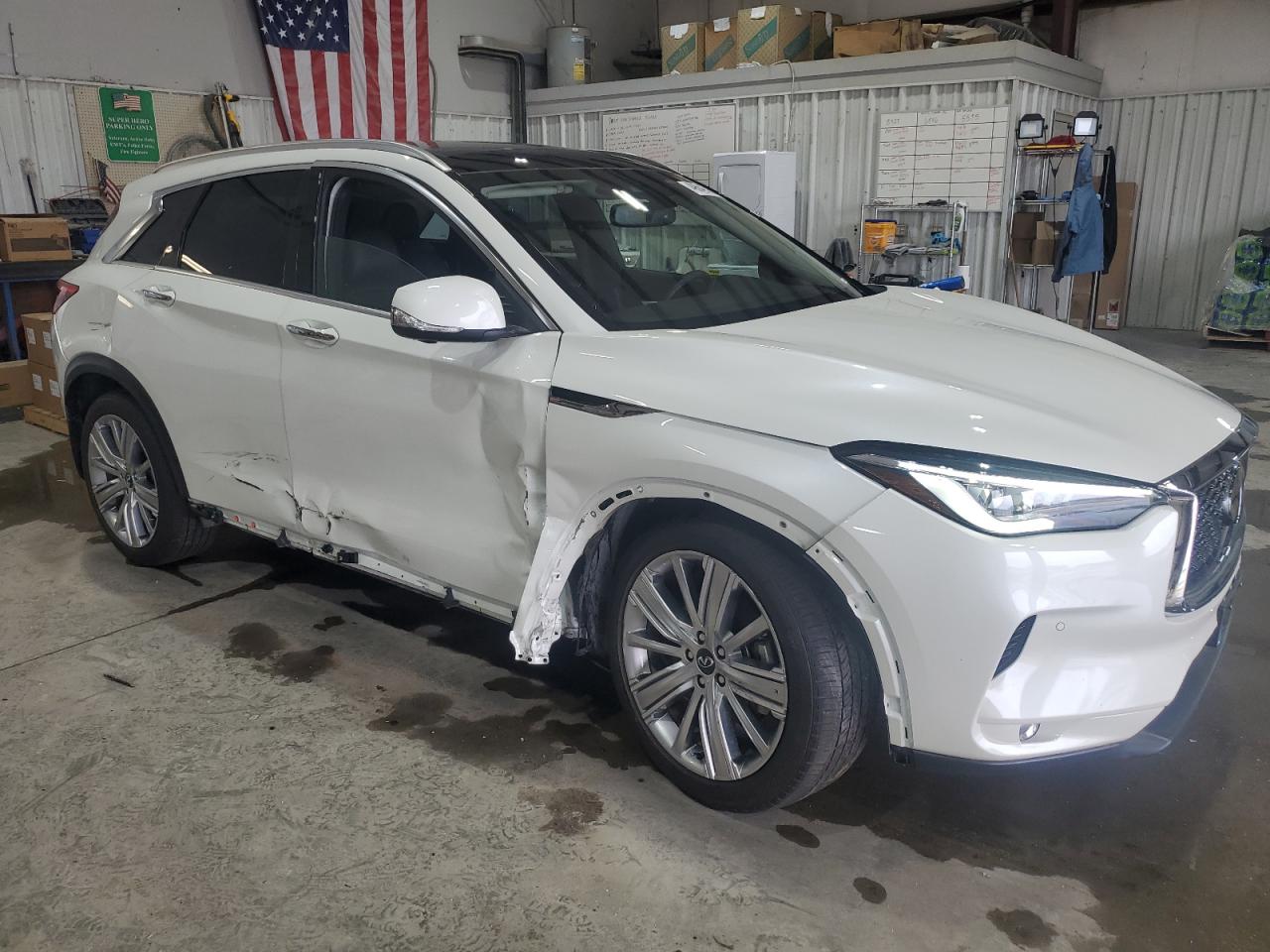 2022 INFINITI QX50 SENSORY VIN:3PCAJ5EB6NF116305