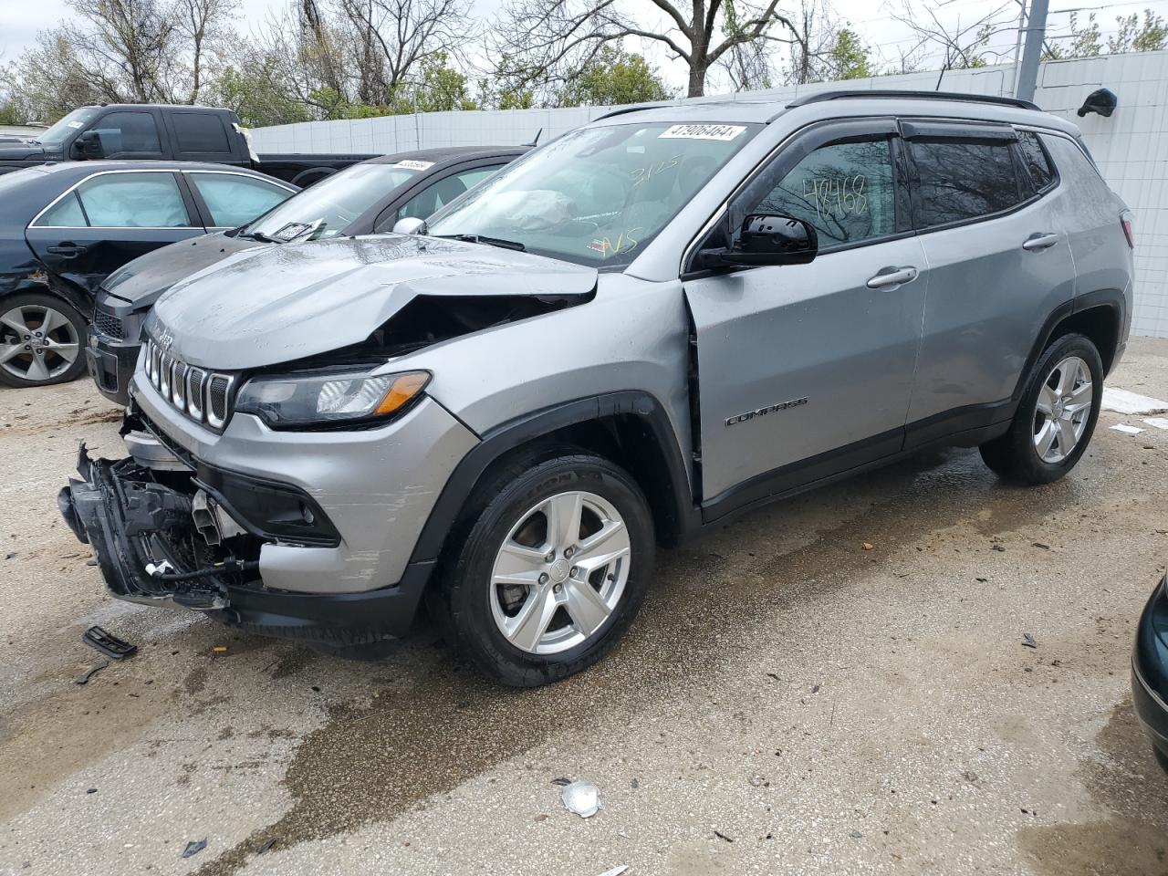 2022 JEEP COMPASS LATITUDE VIN:3C4NJDBB0NT128113