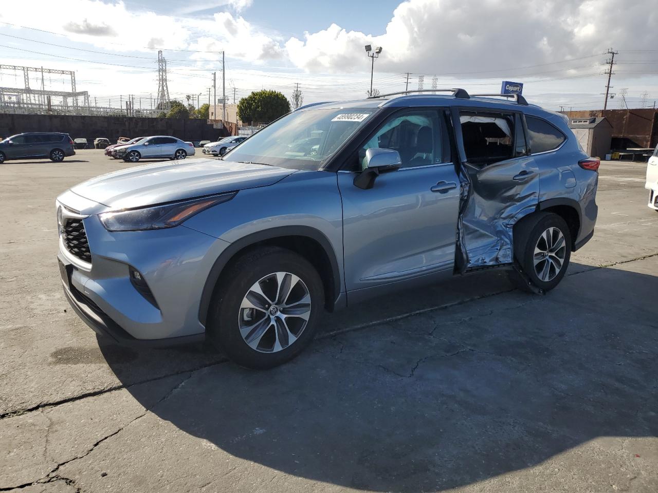 2022 TOYOTA HIGHLANDER HYBRID XLE VIN:5TDHARAH2NS016326