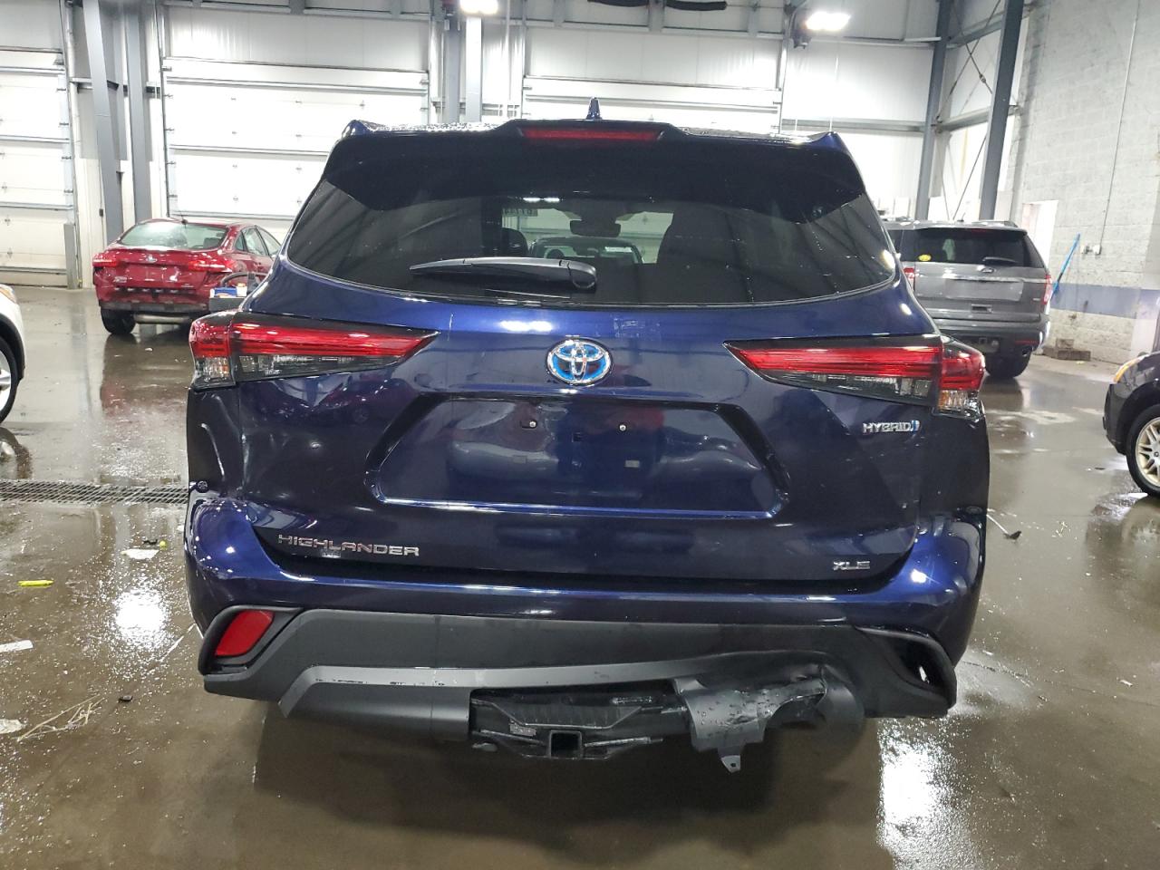 2022 TOYOTA HIGHLANDER HYBRID XLE VIN:5TDGBRCHXNS546128