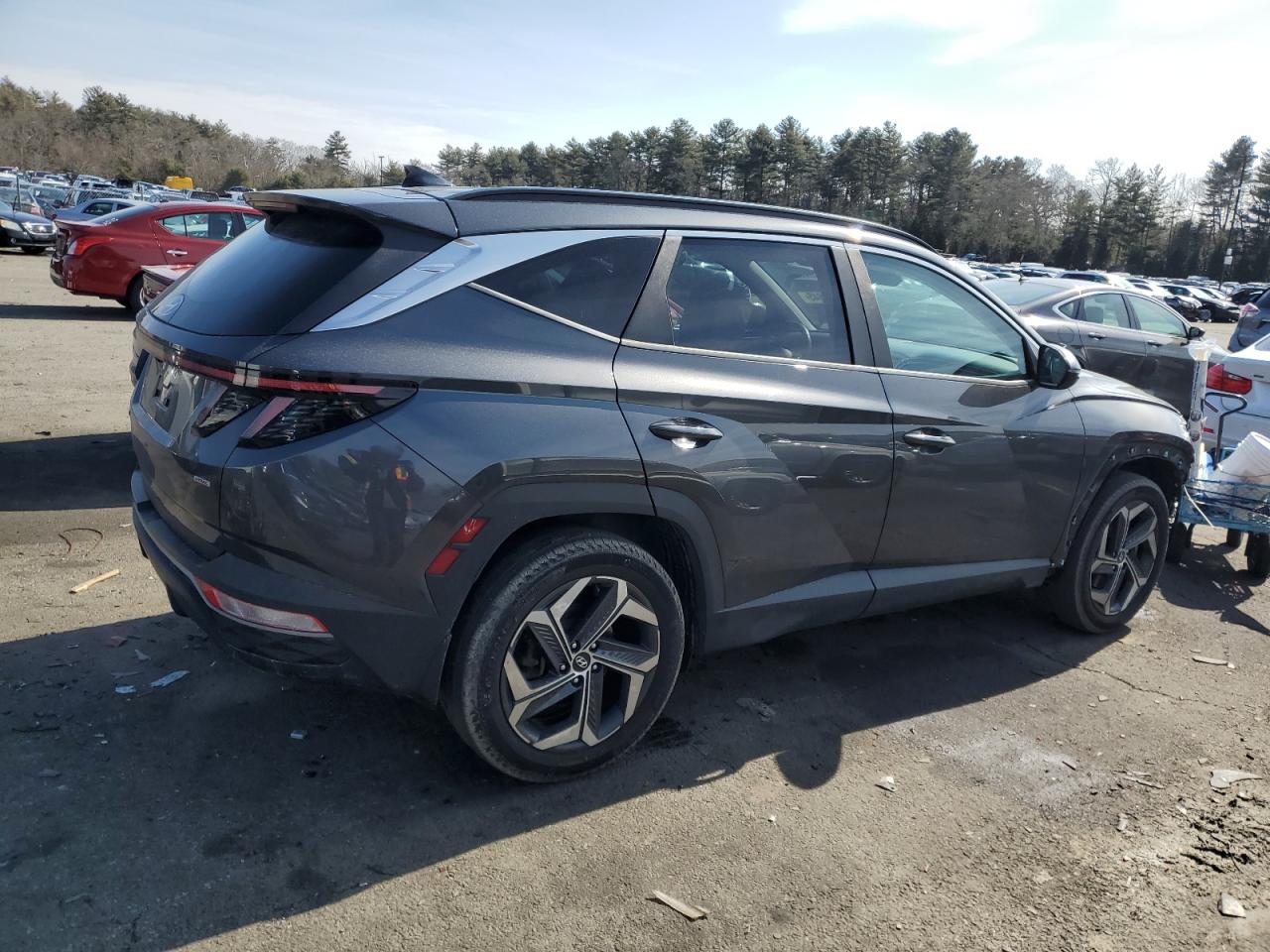 2022 HYUNDAI TUCSON SEL VIN:5NMJCCAE8NH064897
