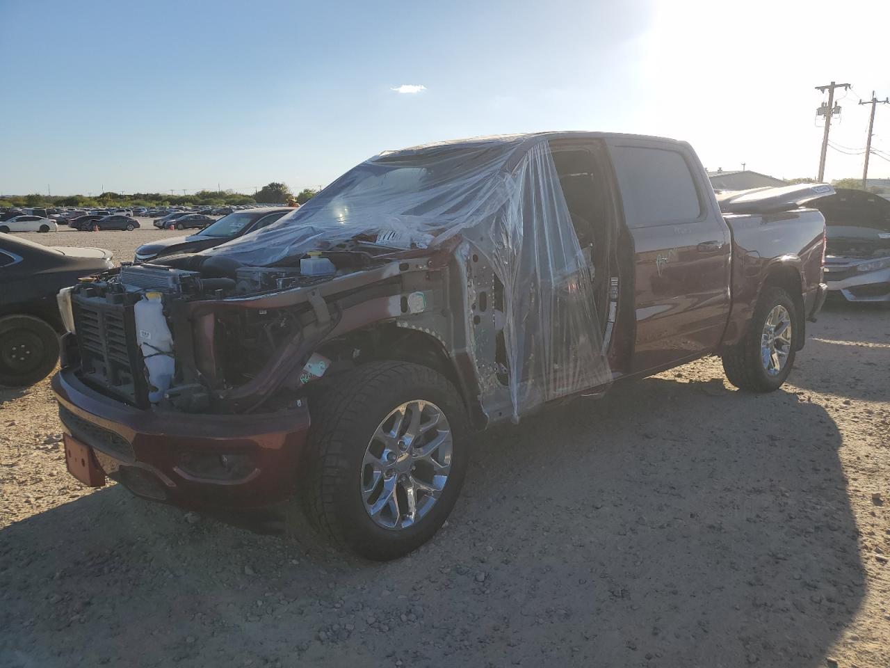 2022 RAM 1500 BIG HORN/LONE STAR VIN:1C6RREFT8NN445924