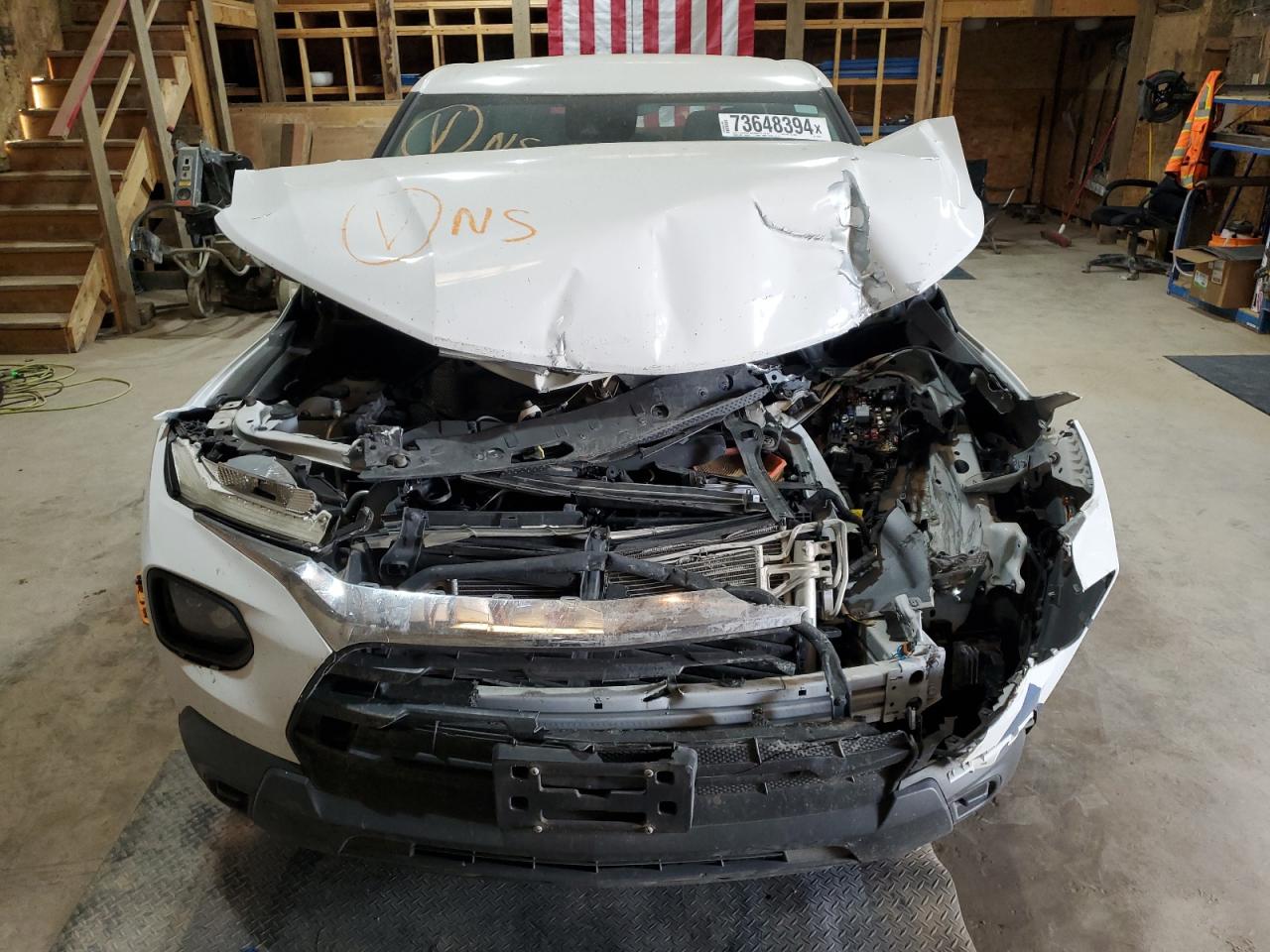 2022 CHEVROLET TRAILBLAZER LS VIN:KL79MMS20NB095900