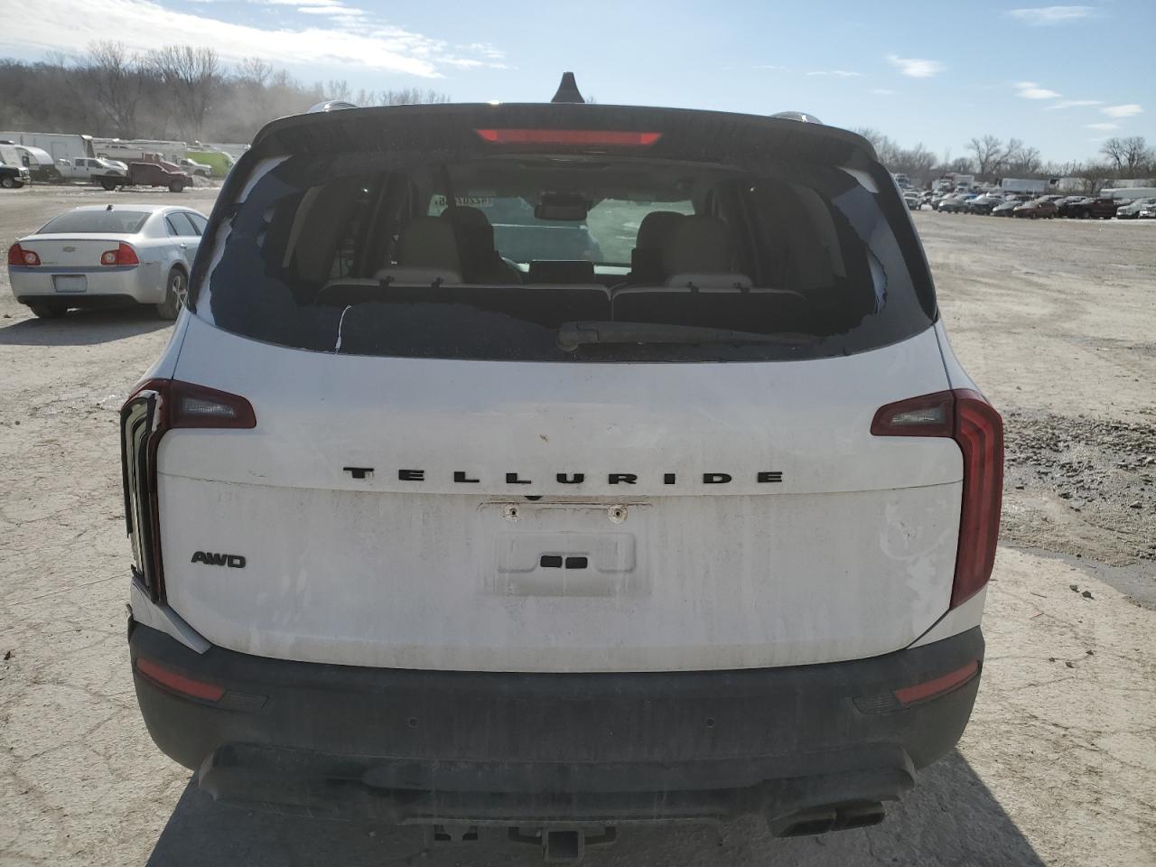 2022 KIA TELLURIDE SX VIN:5XYP5DHC7NG230867