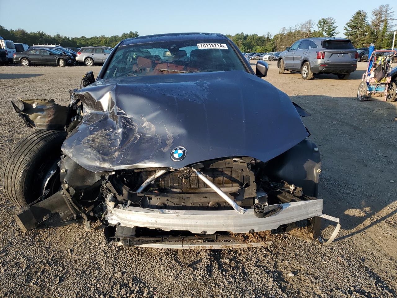 2022 BMW 330XI  VIN:3MW5R7J06N8C27478