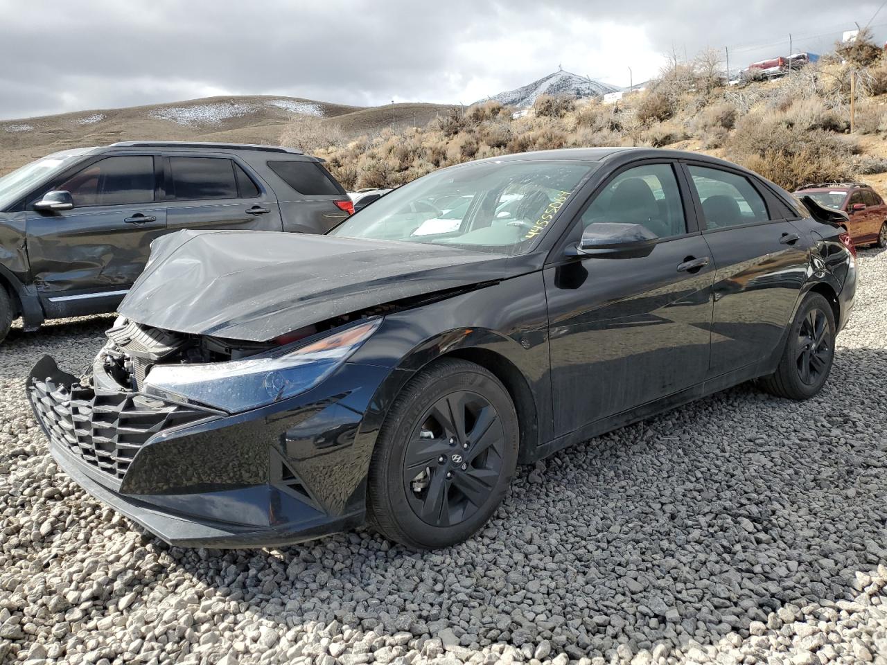 2023 HYUNDAI ELANTRA BLUE VIN:KMHLM4AJ5PU043764