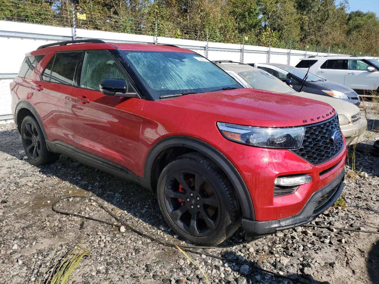 2022 FORD EXPLORER ST VIN:1FM5K8GCXNGC06600