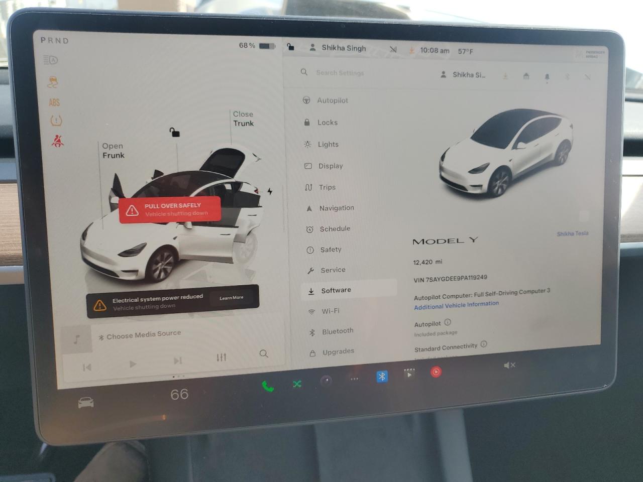 2023 TESLA MODEL Y  VIN:7SAYGDEE9PA119249