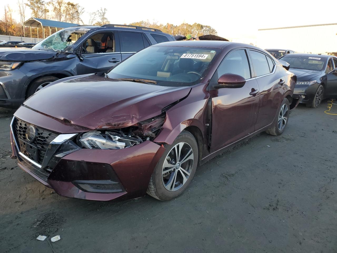 2023 NISSAN SENTRA SV VIN:3N1AB8CV3PY247892