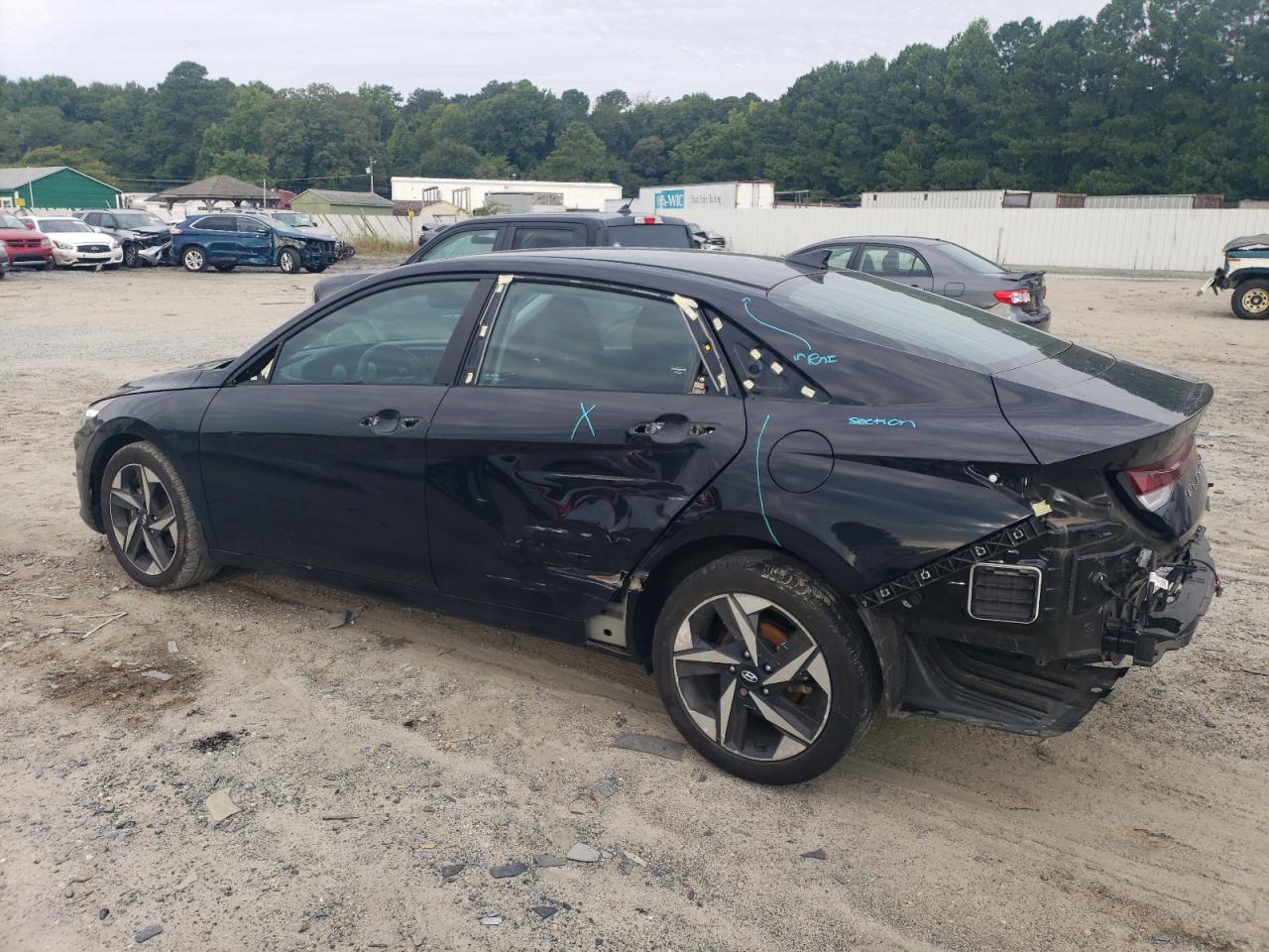 2023 HYUNDAI ELANTRA SEL VIN:KMHLS4AG7PU458353
