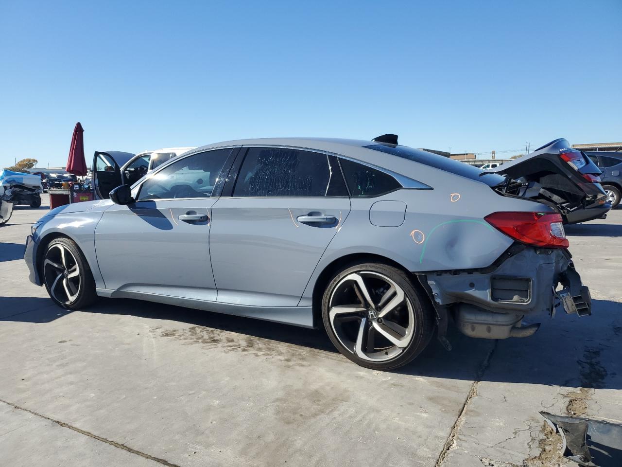 2022 HONDA ACCORD SPORT VIN:1HGCV1F35NA044214