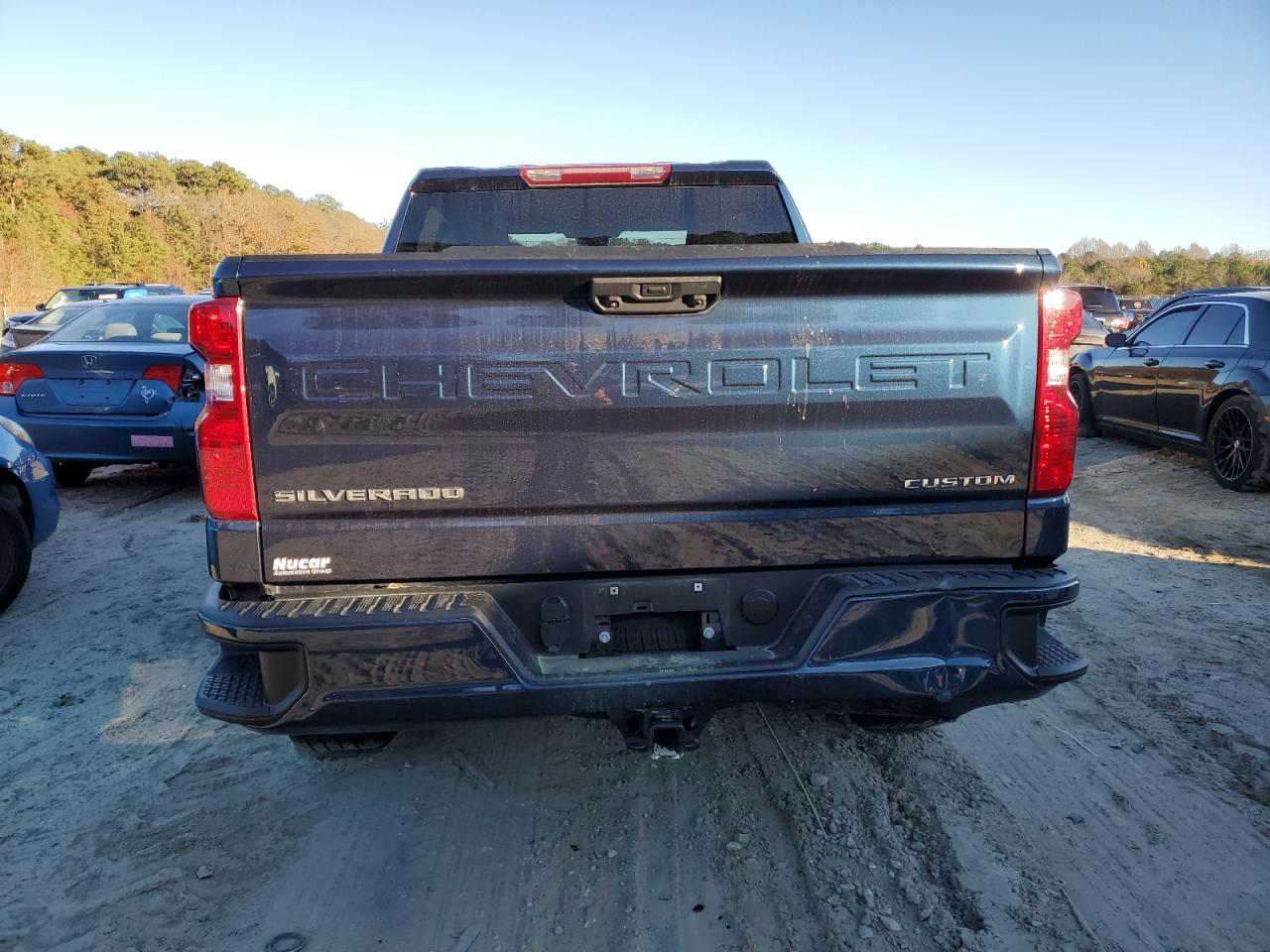 2022 CHEVROLET SILVERADO K1500 CUSTOM VIN:3GCPDBEKXNG565609