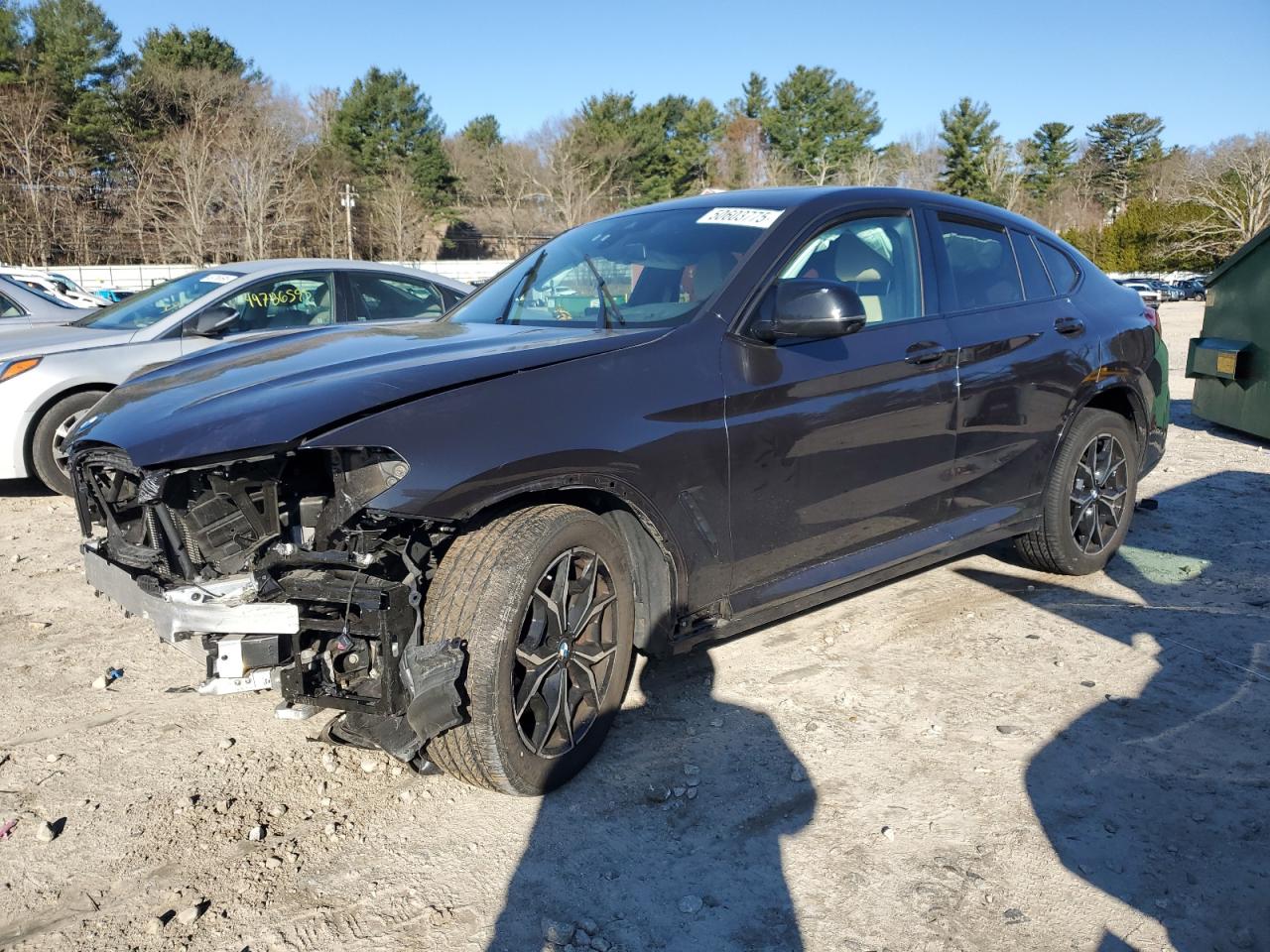 2022 BMW X4 M40I VIN:5UX43DT03N9K31827
