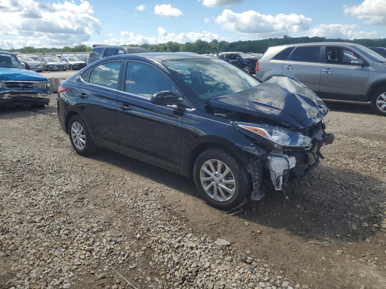 2022 HYUNDAI ACCENT SE VIN:3KPC24A68NE176519