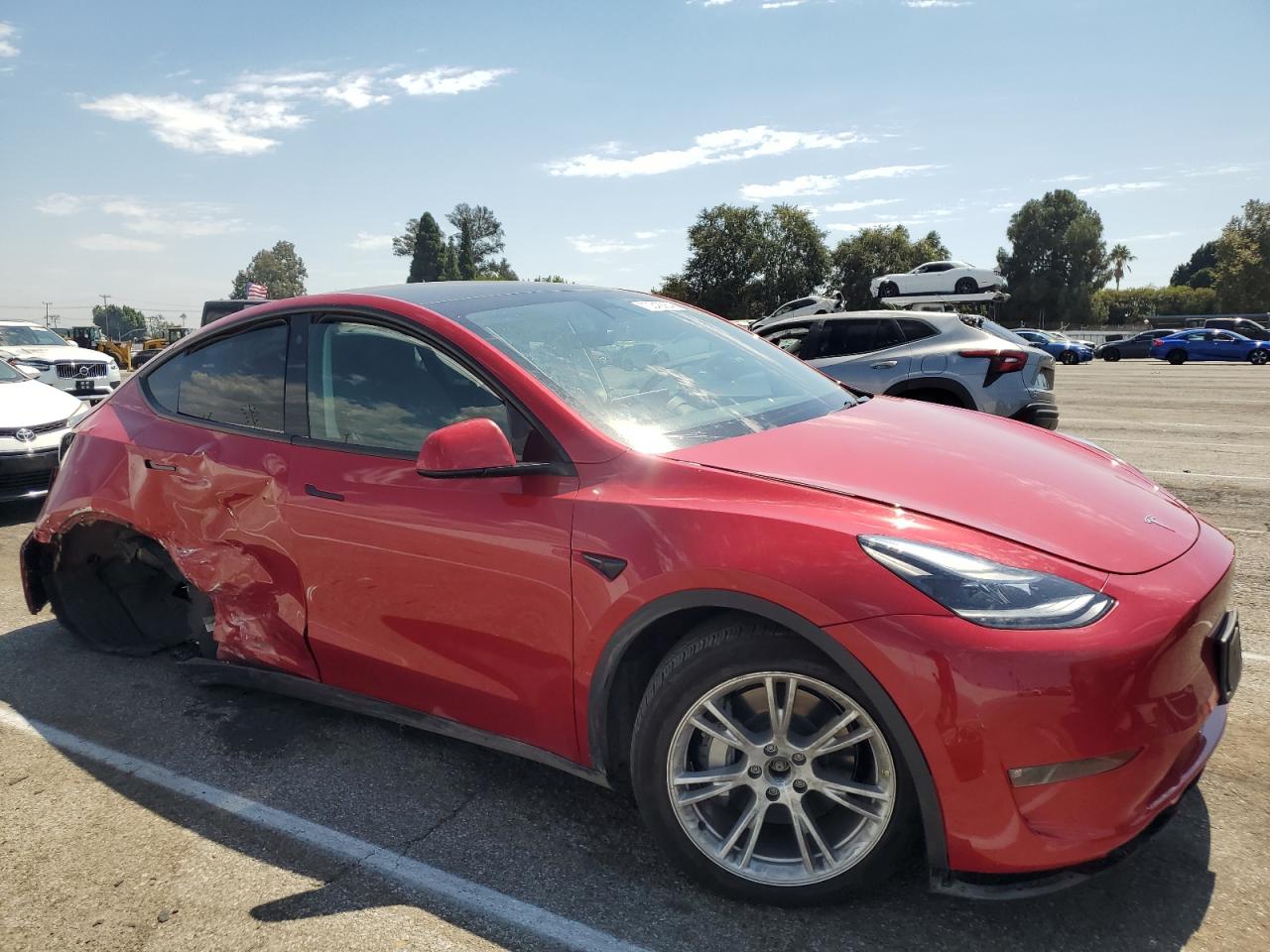 2023 TESLA MODEL Y  VIN:7SAYGDEE7PF628310