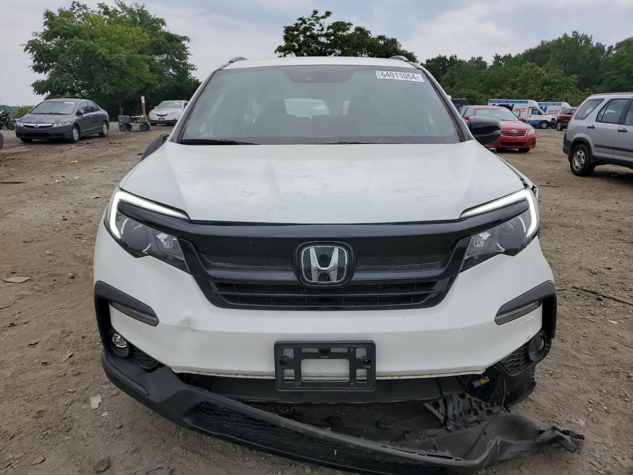 2022 HONDA PILOT SPORT VIN:5FNYF6H30NB049663