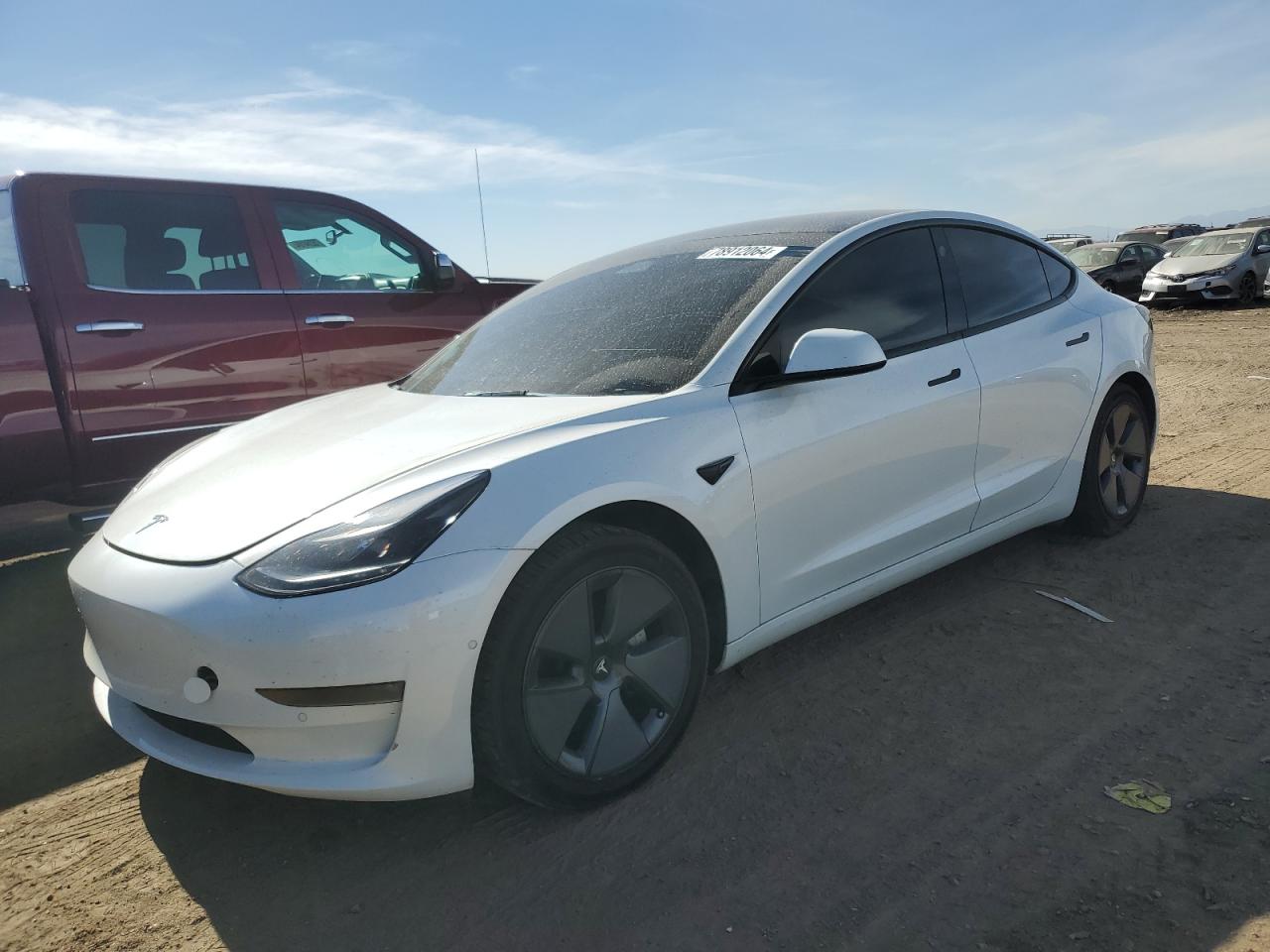 2022 TESLA MODEL 3  VIN:5YJ3E1EB1NF109168