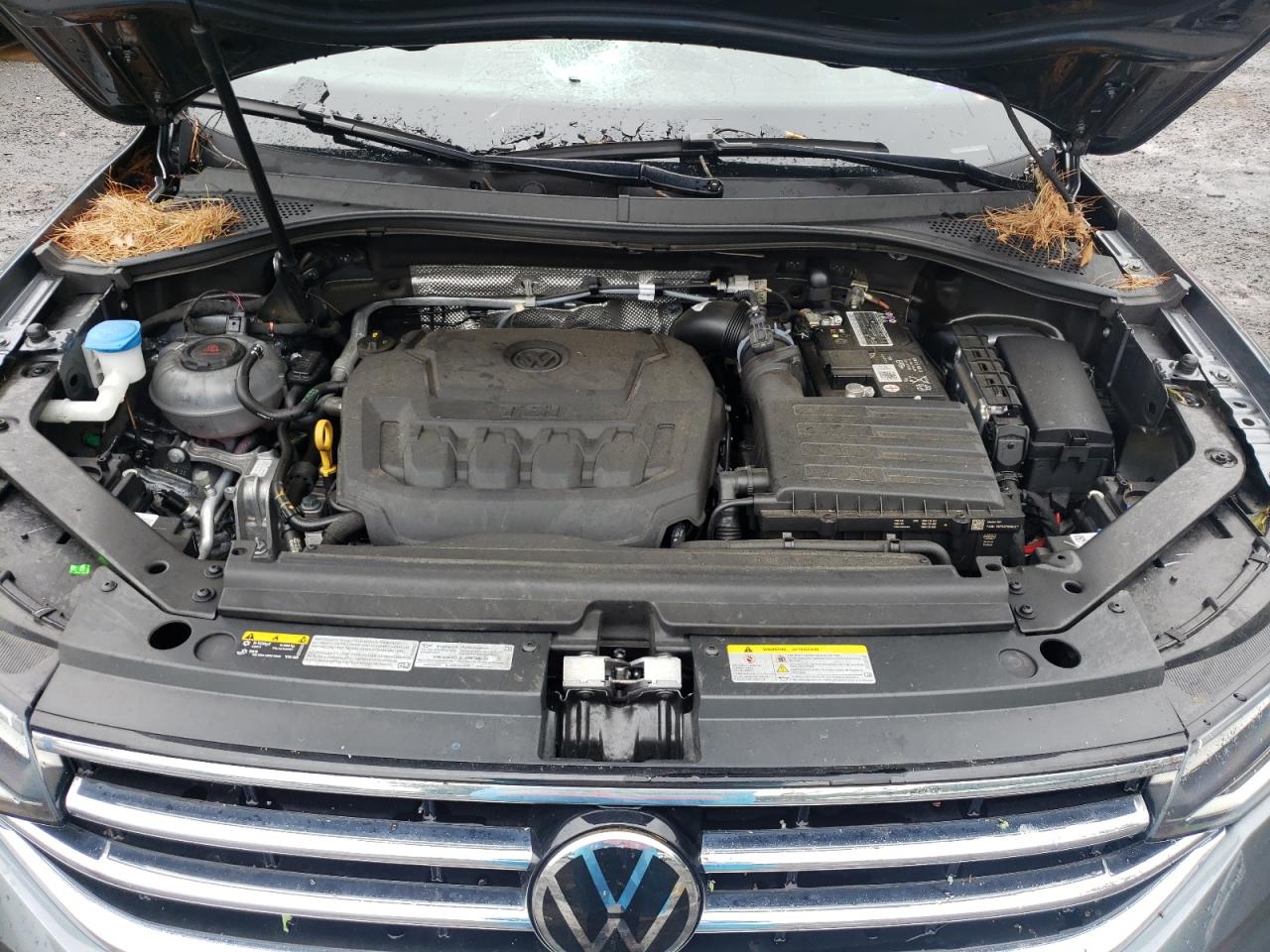 2022 VOLKSWAGEN TIGUAN SE VIN:3VV2B7AXXNM095714