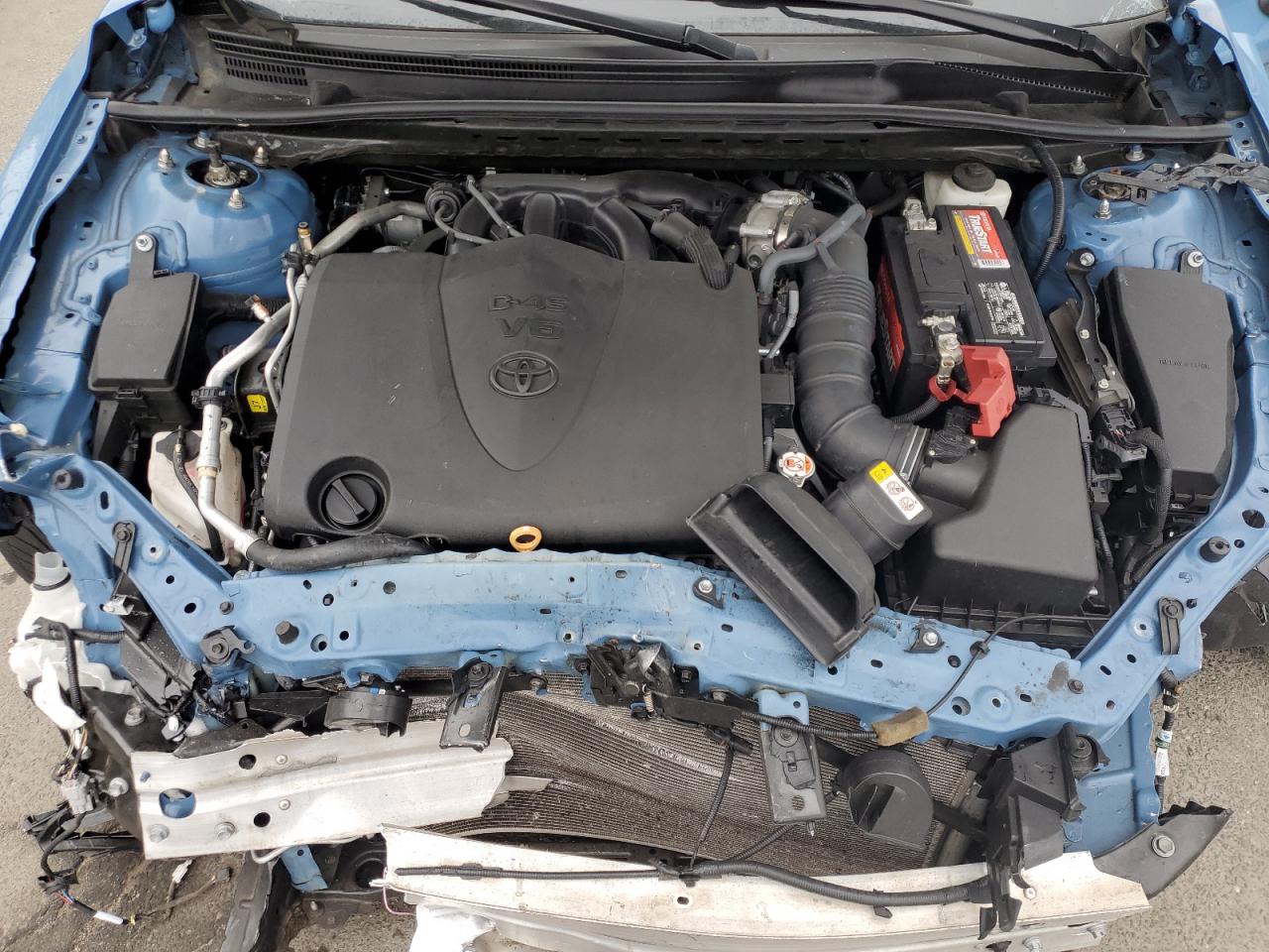 2022 TOYOTA CAMRY TRD VIN:4T1KZ1AK9NU068037