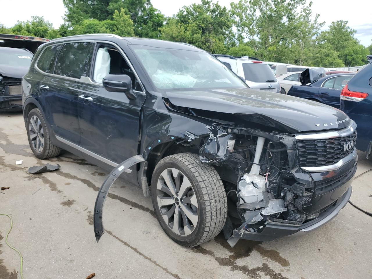 2022 KIA TELLURIDE SX VIN:5XYP5DHC8NG214368