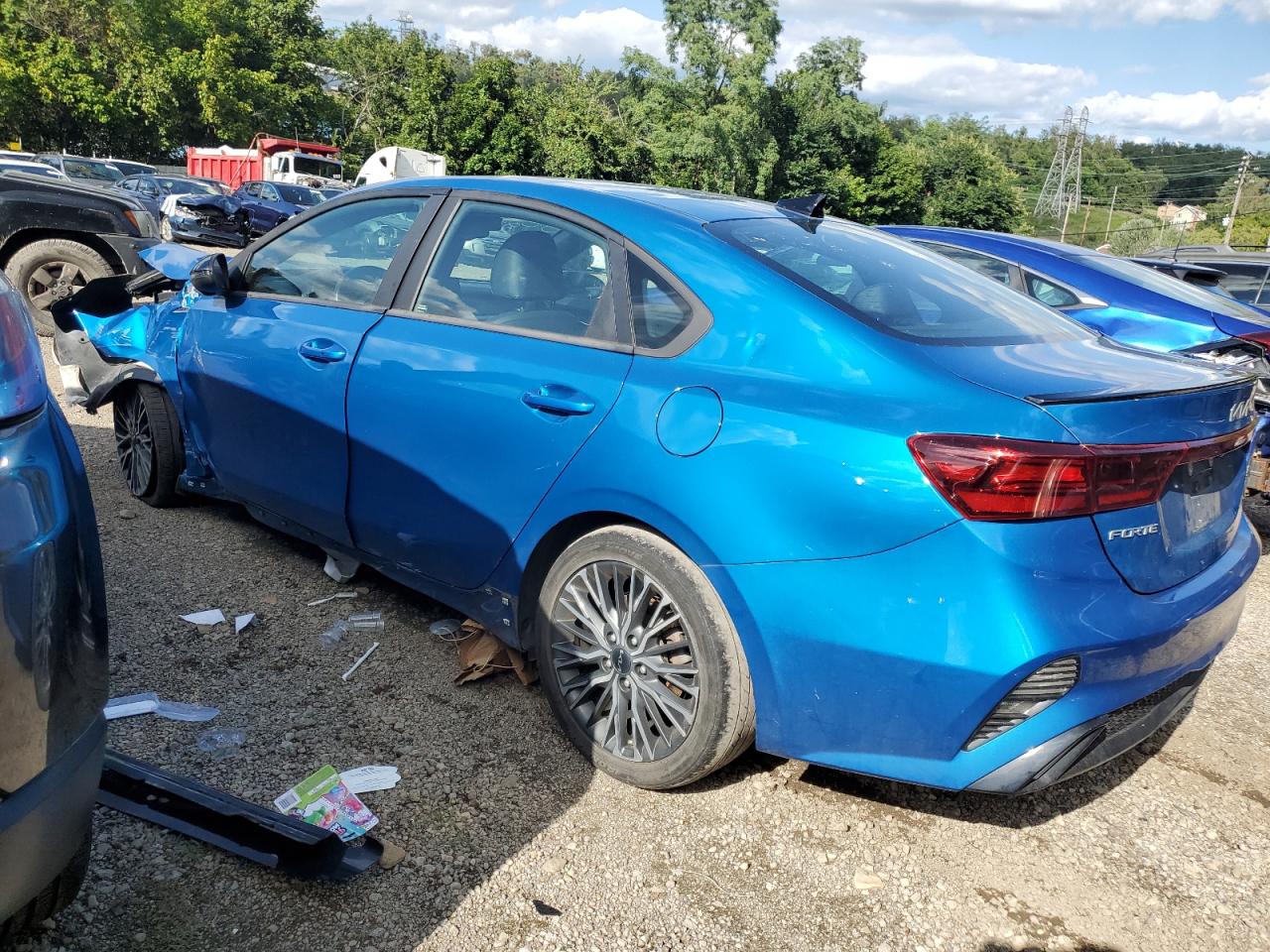 2022 KIA FORTE GT LINE VIN:3KPF54AD7NE455026
