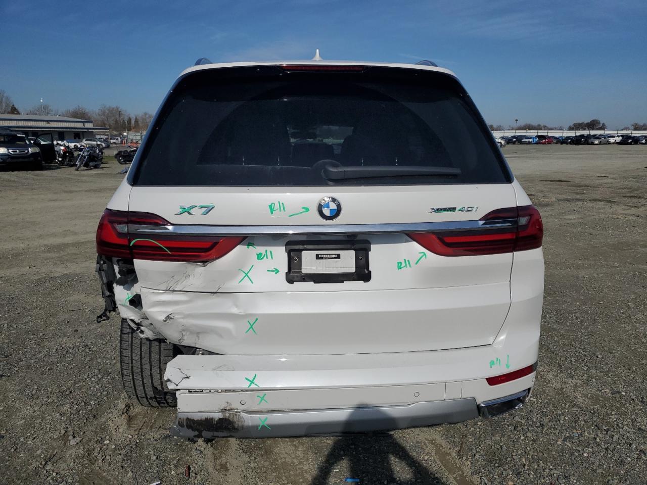 2022 BMW X7 XDRIVE40I VIN:5UXCW2C08N9K89262