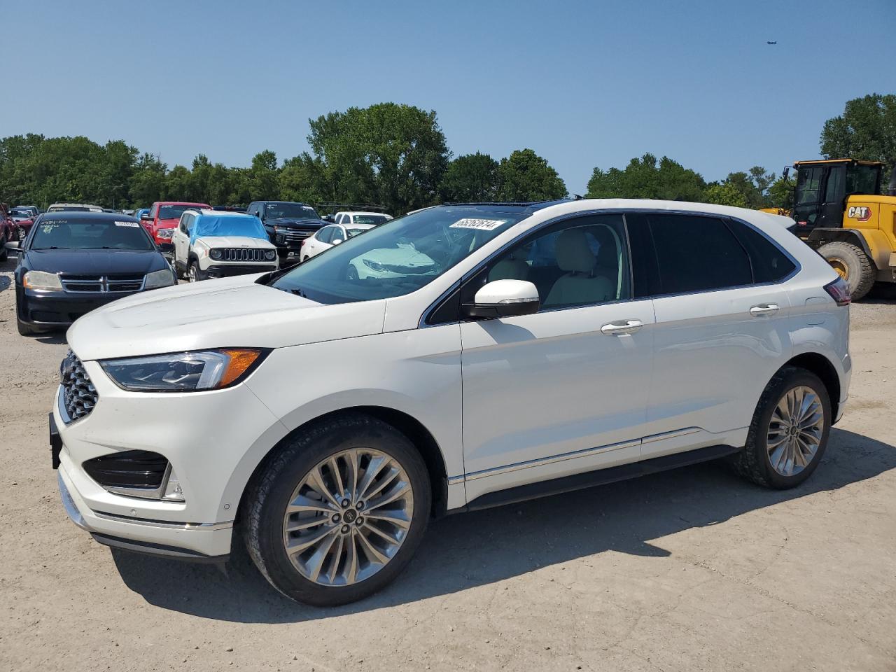 2022 FORD EDGE TITANIUM VIN:2FMPK4K99NBA18977