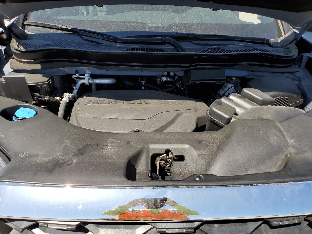 2022 HONDA PASSPORT EXL VIN:5FNYF7H53NB003736