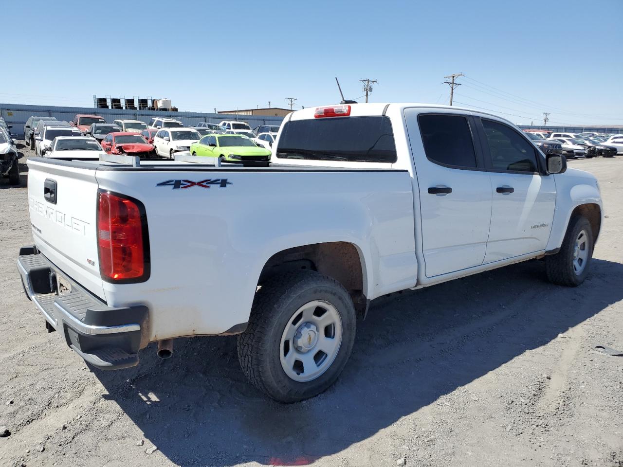 2022 CHEVROLET COLORADO  VIN:1GCGTBEN0N1128729