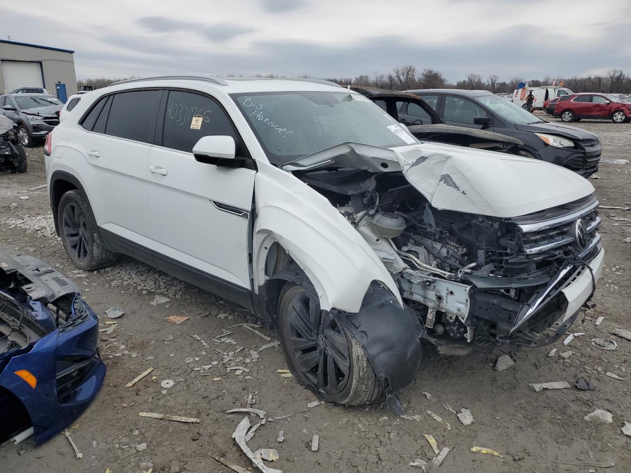 2022 VOLKSWAGEN ATLAS CROSS SPORT SE VIN:1V2JE2CA5NC205078