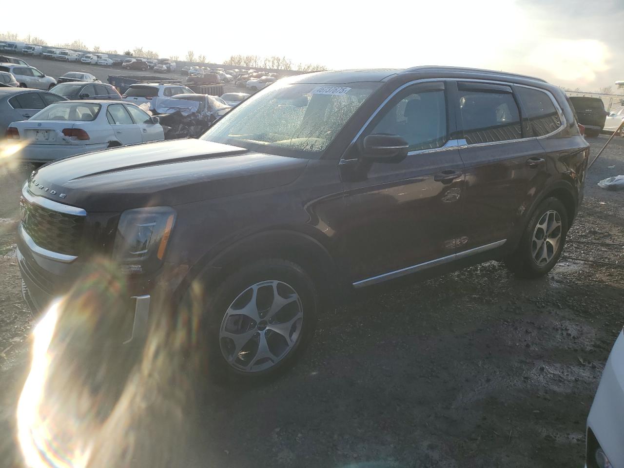 2022 KIA TELLURIDE EX VIN:5XYP3DHC8NG315075