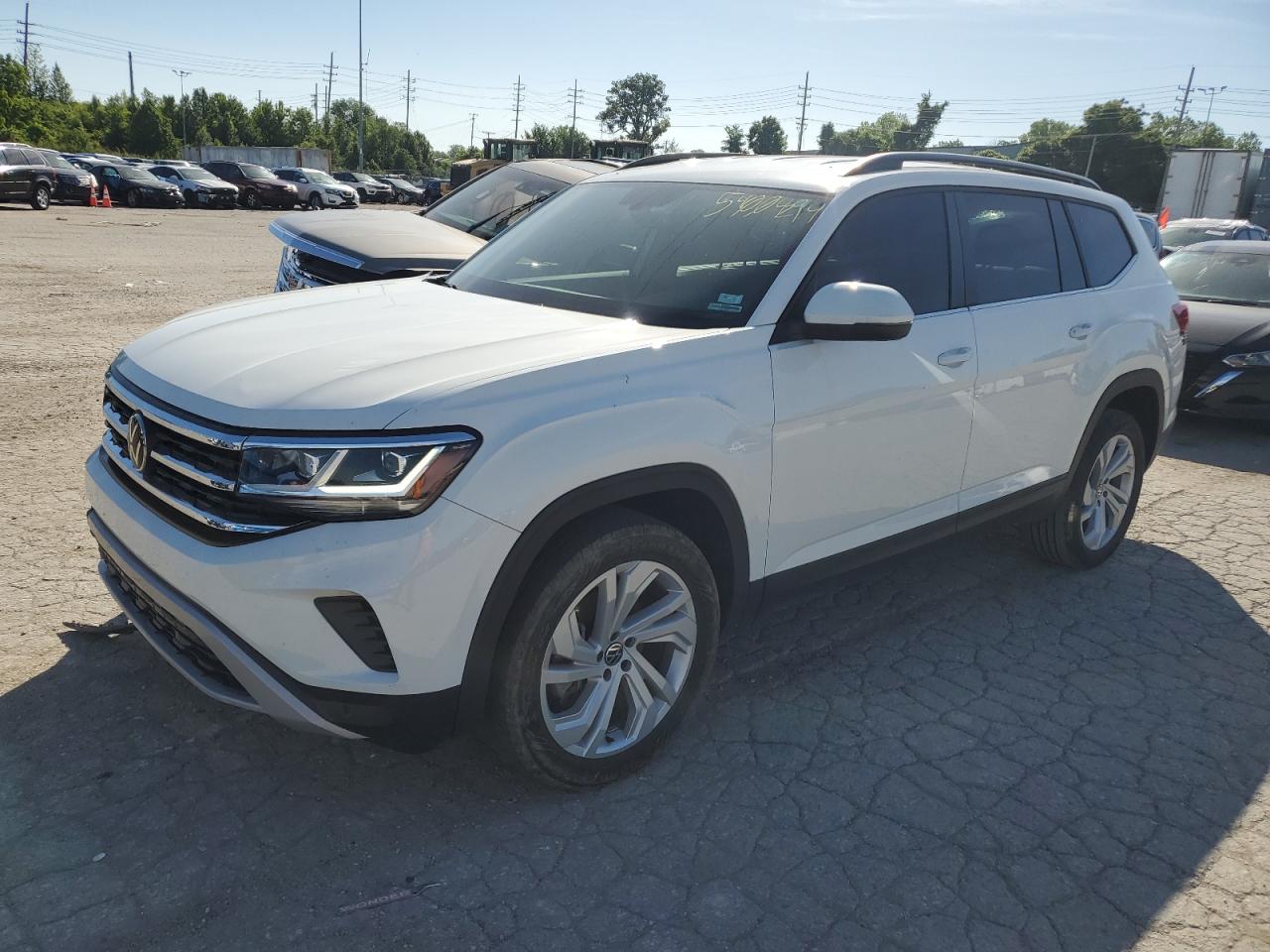 2022 VOLKSWAGEN ATLAS SE VIN:1V2WP2CA8NC542263