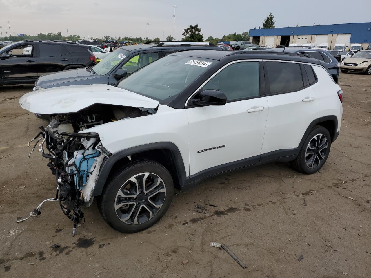 2023 JEEP COMPASS LIMITED VIN:3C4NJDCN5PT524291