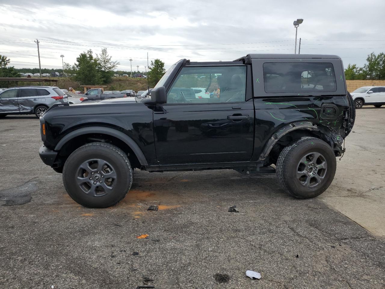 2022 FORD BRONCO BASE VIN:1FMDE5AH8NLA71291