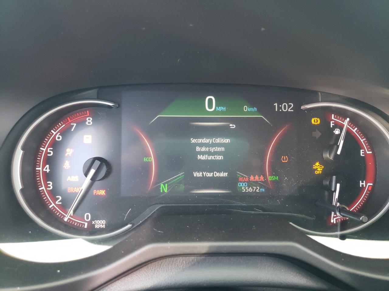 2022 TOYOTA RAV4 ADVENTURE VIN:2T3J1RFV7NW286120