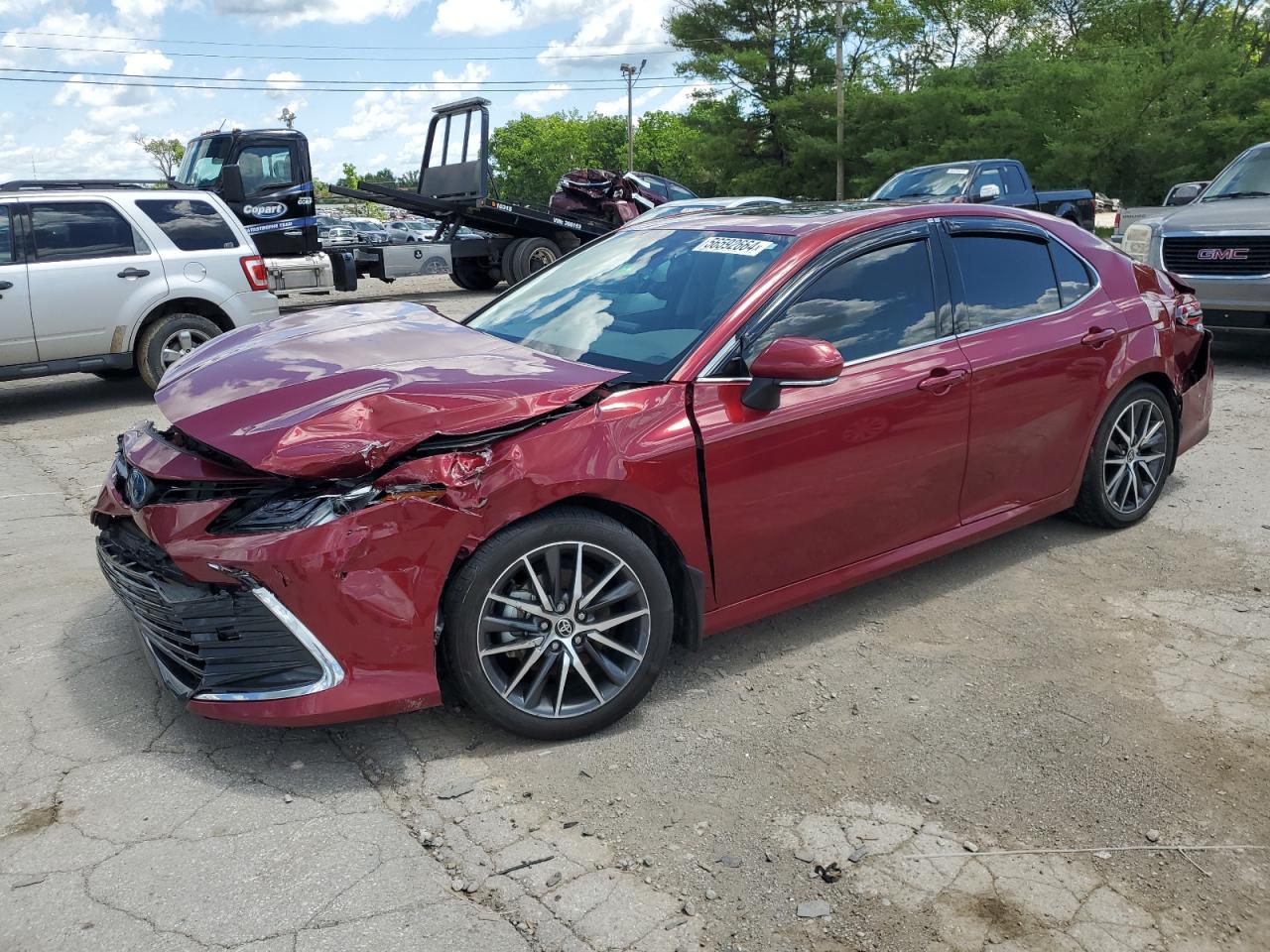 2022 TOYOTA CAMRY XLE VIN:4T1F31AK0NU044986