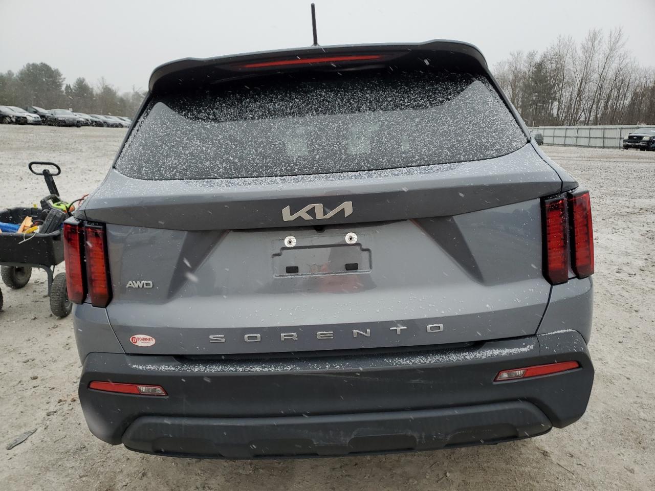 2022 KIA SORENTO LX VIN:5XYRGDLC5NG098900